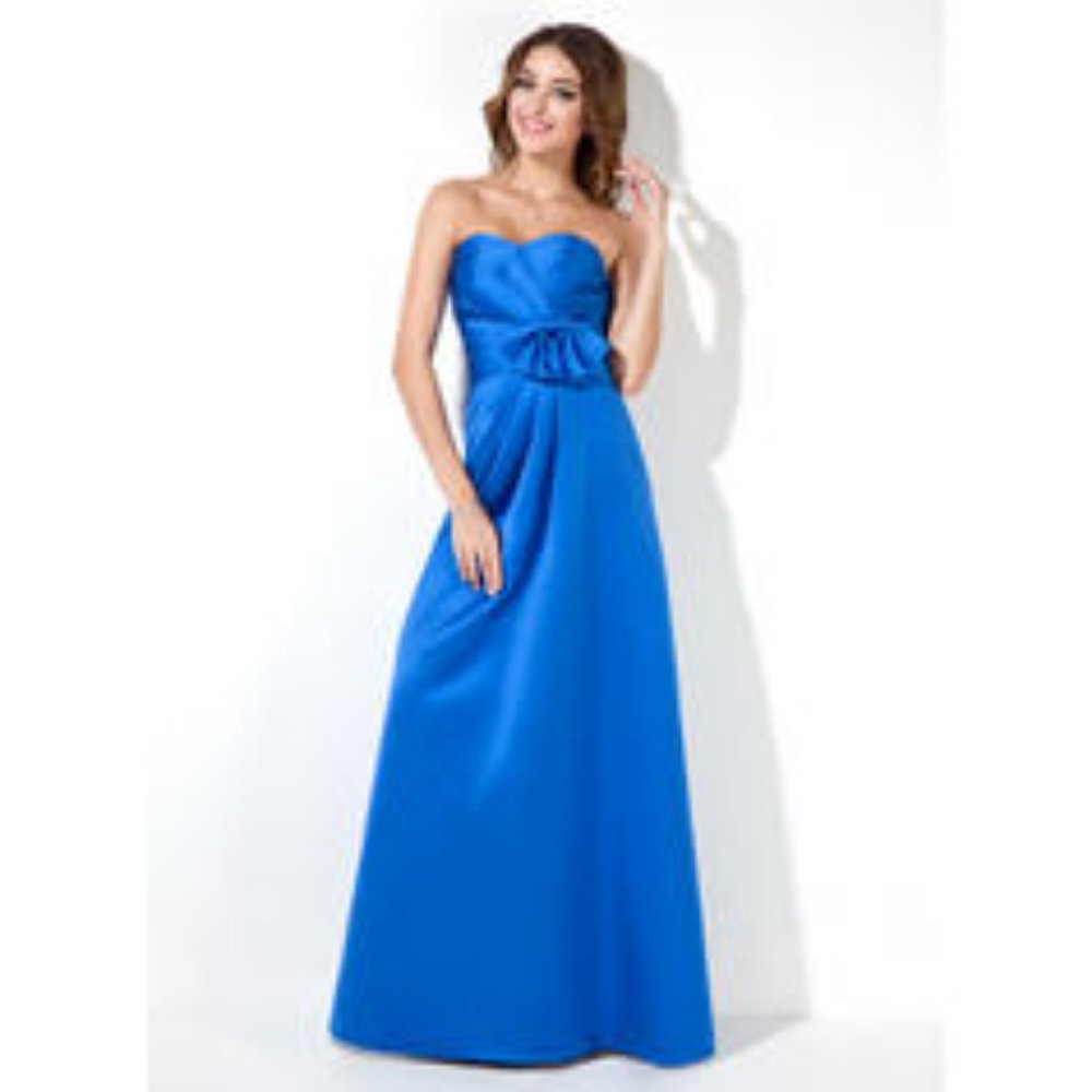 LaLa Mira BLACK Empire Waist Gown - BLACK